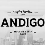 Andigo Font - Featured Image