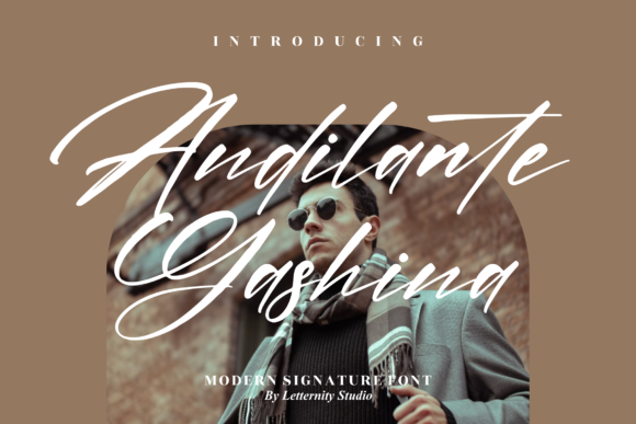 Andilante Gashina Font - Featured Image