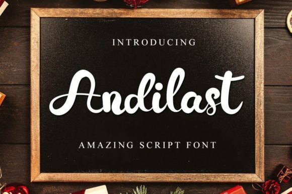 Andilast Font - Featured Image