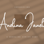 Andina Janelia Font - Featured Image