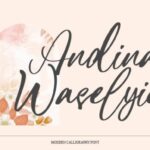 Andina Waselyie Font - Featured Image