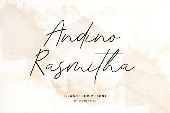 Andino Rasmitha Font - Featured Image