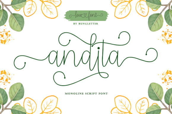 Andita Font - Featured Image