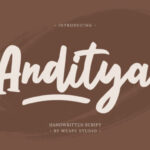 Anditya Font - Featured Image