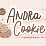 Andra Cookie Font - Featured Image