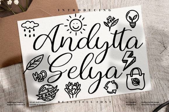 Andytta Selya Font - Featured Image