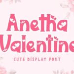 Anetha Valentine Font - Featured Image