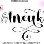 Aneuk Font - Featured Image