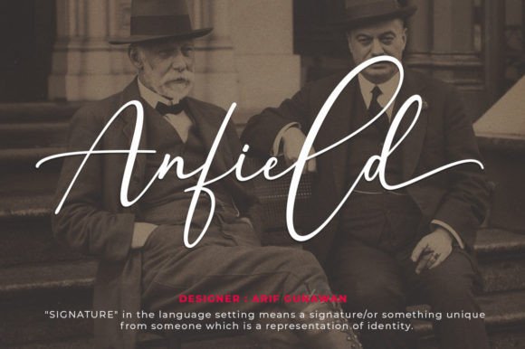 Anfield Font - Featured Image
