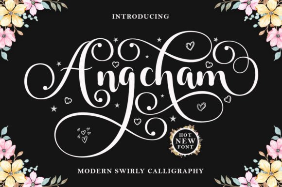 Angcham Font - Featured Image