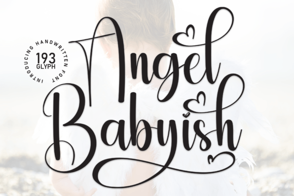 Angel Babyish Font - Featured Image