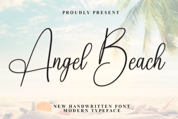 Angel Beach Font - Featured Image