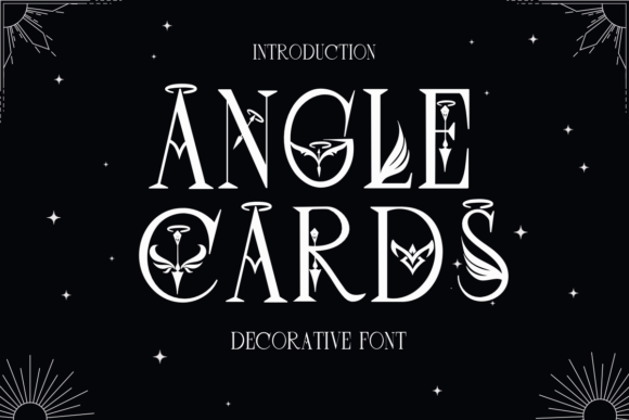 Angel Cards Font - Featured Image