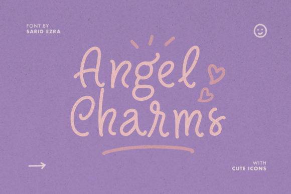 Angel Charms Font - Featured Image