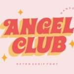 Angel Club Font - Featured Image
