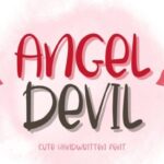 Angel Devil Font - Featured Image