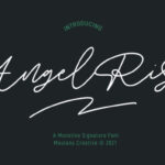 Angel Rise Font - Featured Image
