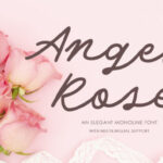 Angel Rose Font - Featured Image