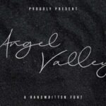 Angel Valley Font - Featured Image