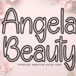Angela Beauty Font - Featured Image