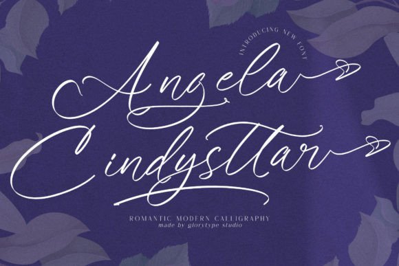 Angela Cindysttar Font - Featured Image