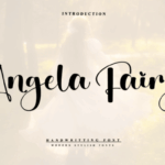 Angela Fairy Font - Featured Image