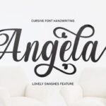 Angela Story Font - Featured Image