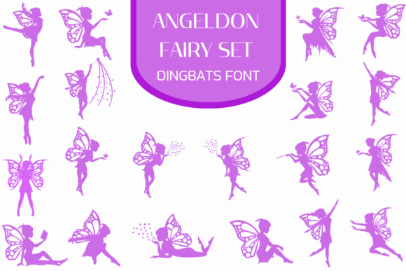Angeldon Fairy Set Font - Featured Image