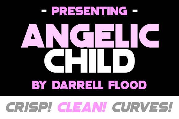 Angelic Child Font - Featured Image