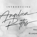 Angelica Rytes Font - Featured Image