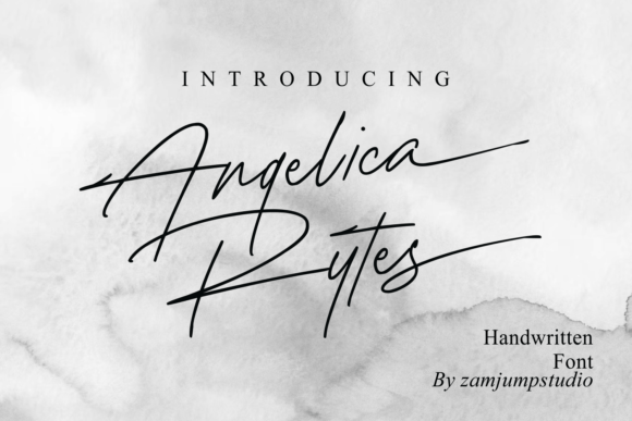 Angelica Rytes Font - Featured Image