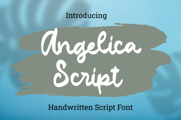 Angelica Script Font - Featured Image