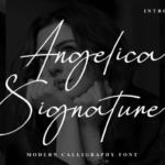 Angelica Signature Font - Featured Image