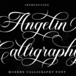 Angelin Calligraphy Font - Featured Image
