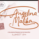 Angelina Malika Font - Featured Image