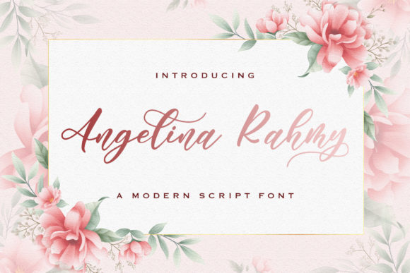 Angelina Rahmy Font - Featured Image