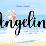 Angeline Font - Featured Image
