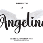 Angeline Font - Featured Image