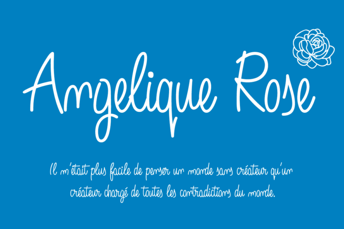 Angelique Rose Font - Featured Image