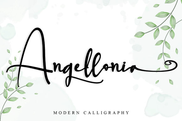 Angellonia Font - Featured Image