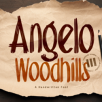Angelo Woodhills Font - Featured Image