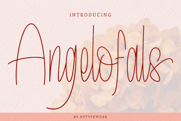 Angelofals Font - Featured Image