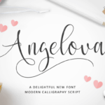 Angelova Font - Featured Image