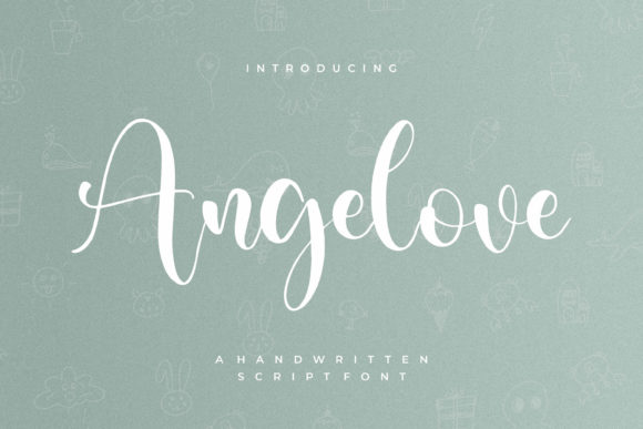 Angelove Font - Featured Image