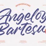 Angeloy Bartesu Font - Featured Image