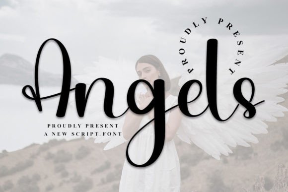 Angels Font - Featured Image