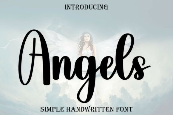 Angels Font - Featured Image