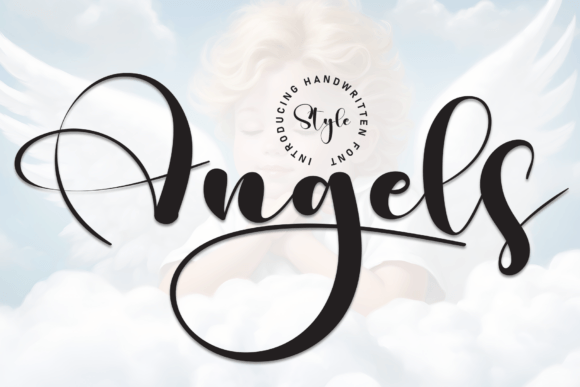 Angels Font - Featured Image