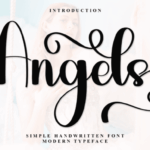 Angels Font - Featured Image