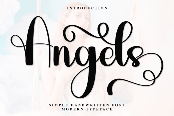 Angels Font - Featured Image